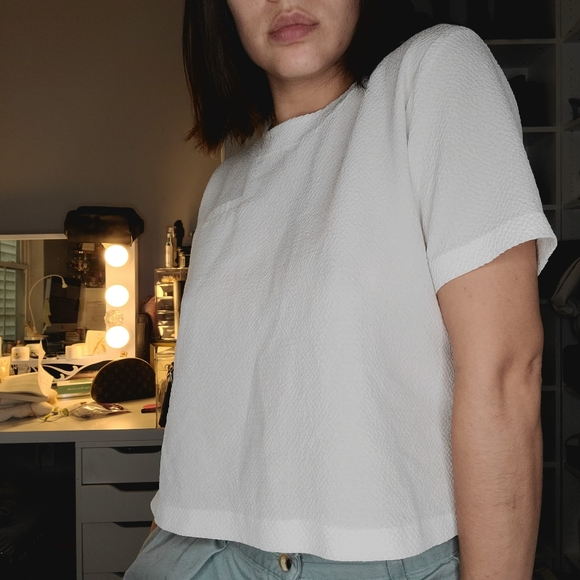 Vintage white blouse - Picture 9 of 12